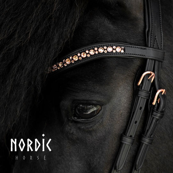 Nordic Horse pandebånd, All Rosegold