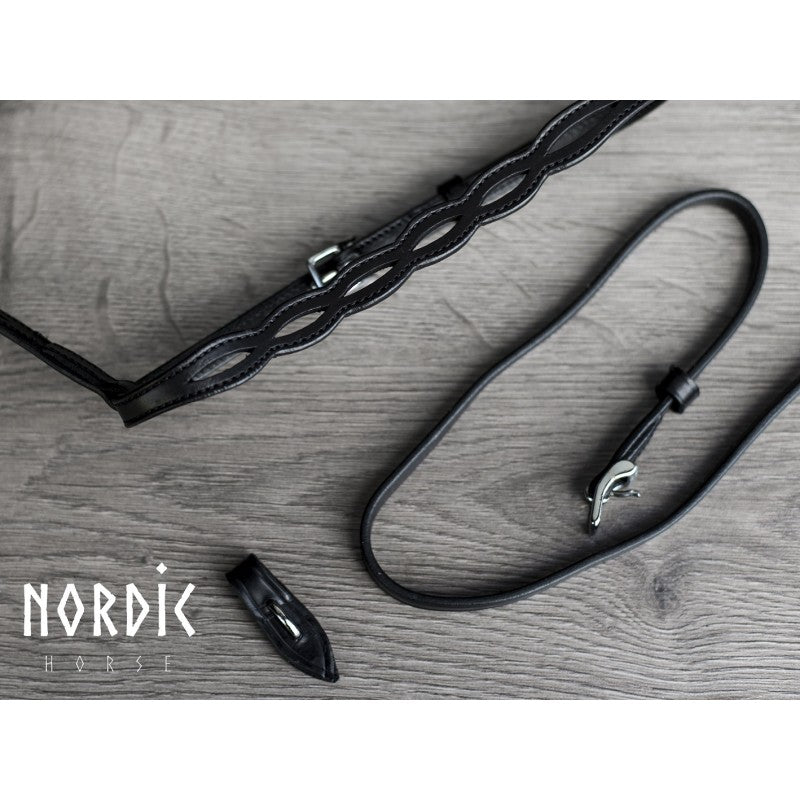 Nordic Horse kombineret/engelsk næsebånd, nr. 15