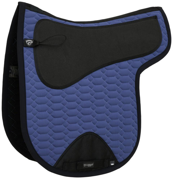 CATAGO FIR-Tech Grand islænder sadelunderlag med neopren - Crown Blue