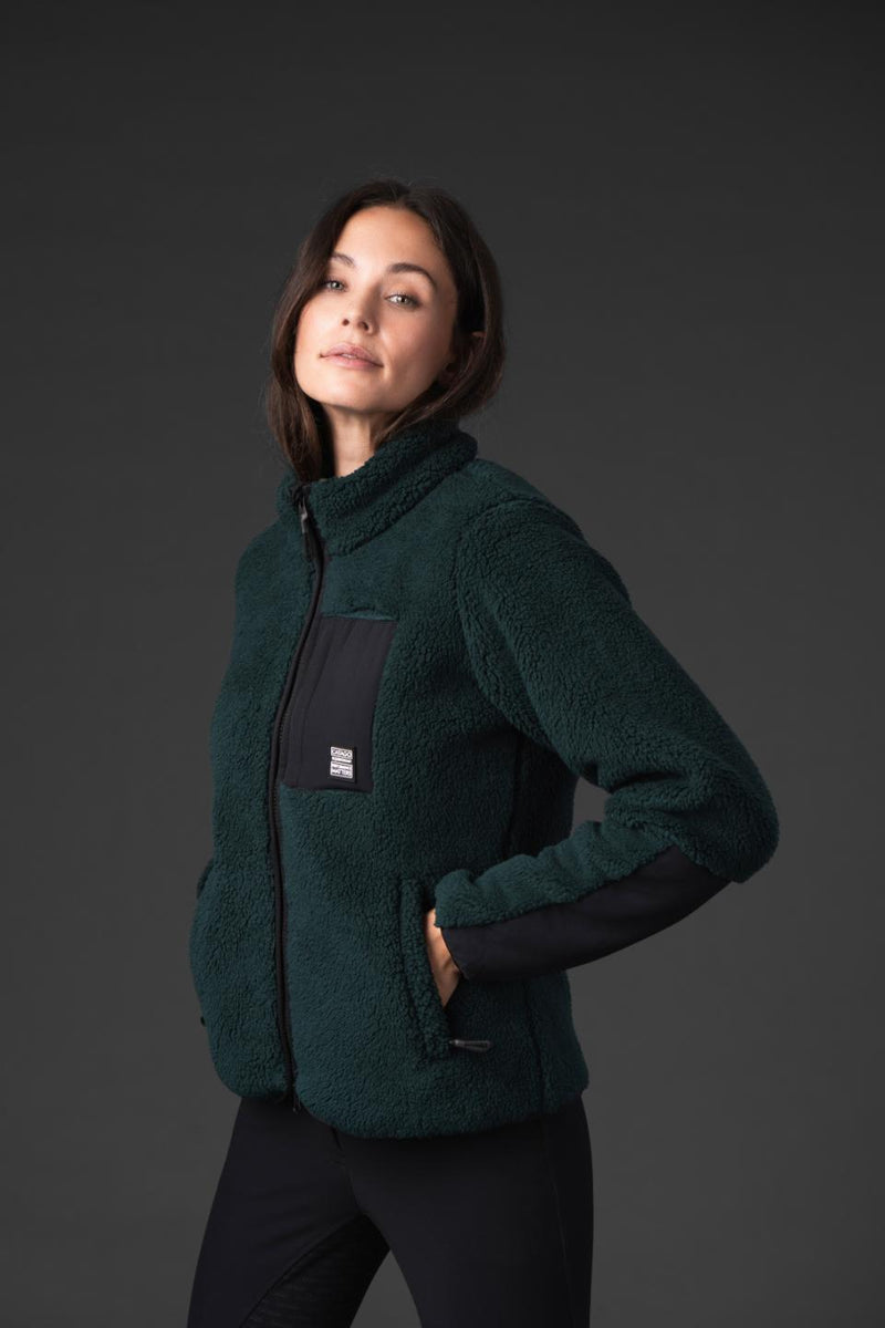 CATAGO Vinetia fleece ridejakke - Ponderosa Pine
