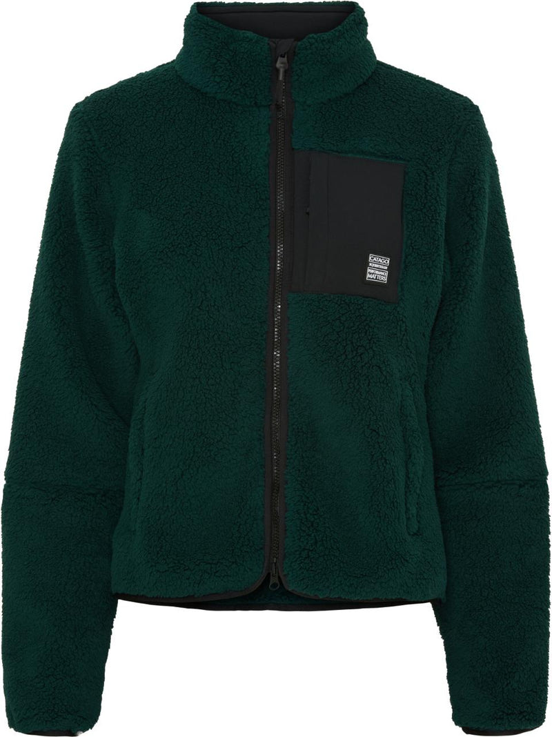 CATAGO Vinetia fleece ridejakke - Ponderosa Pine