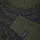 Eques Kingsland Magda Ladies Knitted Sweater - Climbing Ivy