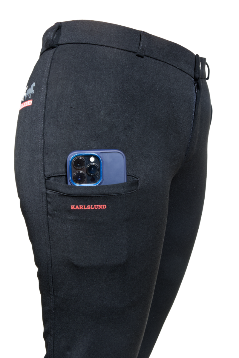 Karlslund Iceland Grip jodhpur ridebukser med mobillomme