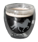 Karlslund termoglas med islandsk hest