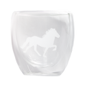 Karlslund termoglas med islandsk hest
