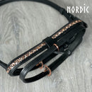 Nordic Horse All Rosegold kombineret næsebånd