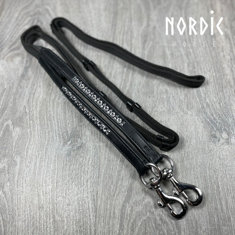 Nordic Horse All White supergrip tøjle