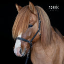 Nordic Horse Classic lædergrime, sort