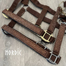 Nordic Horse Glitter nylongrime - brun