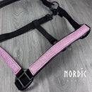 Nordic Horse Glitter nylongrime - lyserød