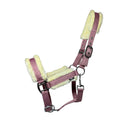 Nordic Horse komfort nylongrime + træktov, rosa