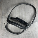 Nordic Horse anatomisk kombineret næsebånd, sort