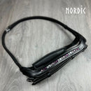 Nordic Horse anatomisk næsebånd Colour Mix, lilla