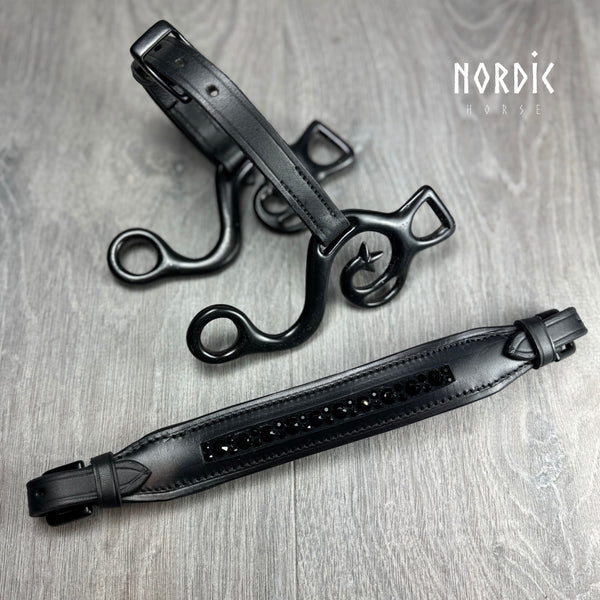 Nordic Horse hackamore - All Black