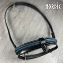 Nordic Horse kombineret næsebånd, glitter