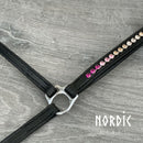 Nordic Horse næsebånd med changerende sten