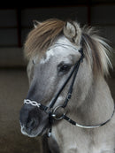 Nordic Horse næsebånd, nr. 3 med overside sten
