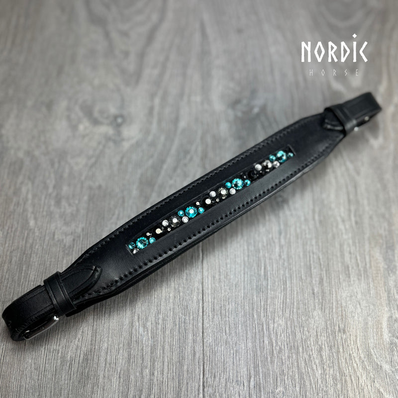 Nordic Horse næsedel til hackamore - Colour Mix Turkis