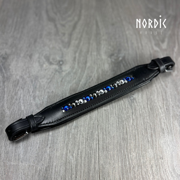 Nordic Horse næsedel til hackamore - Colour Mix blå