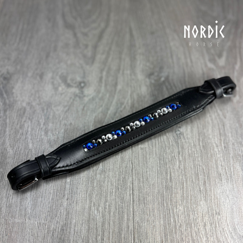Nordic Horse næsedel til hackamore - Colour Mix blå