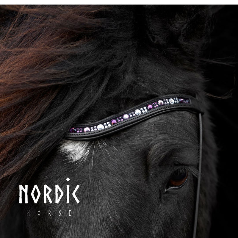 Nordic Horse nakkerem Colour Mix, lilla