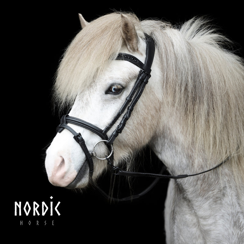 Nordic Horse engelsk/kombineret næsebånd - Mix & Match