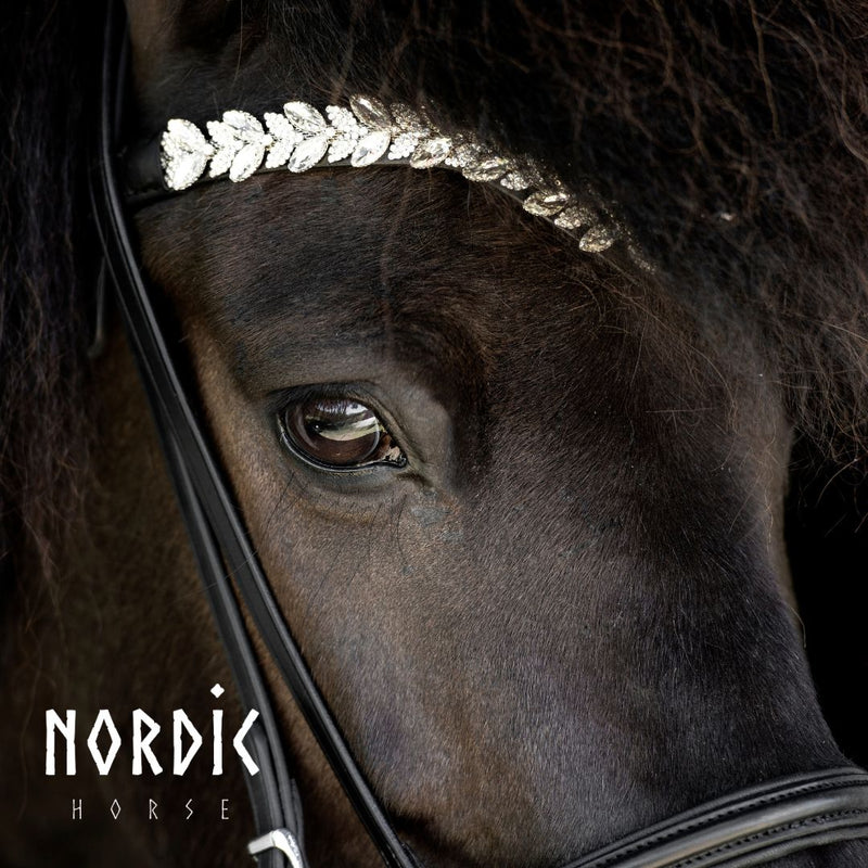 Nordic Horse nakkerem, Silver Leaves