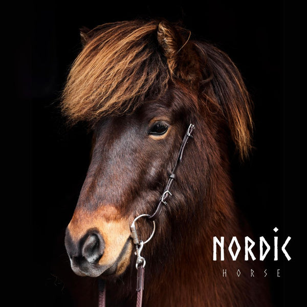 Nordic Horse nakkerem, elegant supersoft - brun