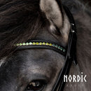 Nordic Horse nakkerem med changerende sten