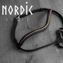 Nordic Horse nakkerem med changerende sten