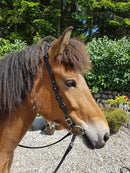 Nordic Horse nakkerem med udskæringer og enkelte sten på siderne