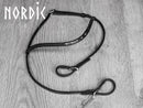 Nordic Horse elegant nakkerem med wave og hvide sten