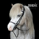 Nordic Horse næsebånd med sten i Islandske farver