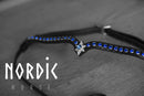 Nordic Horse nakkerem og pandebånd med 1 række sten og stjerne i midten