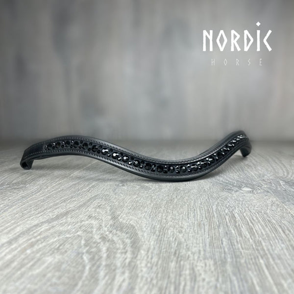 Nordic Horse pandebånd, All black