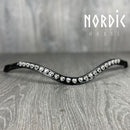 Nordic Horse pandebånd, White Heart - Mix & Match