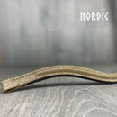 Nordic Horse pandebånd med glitter i guld