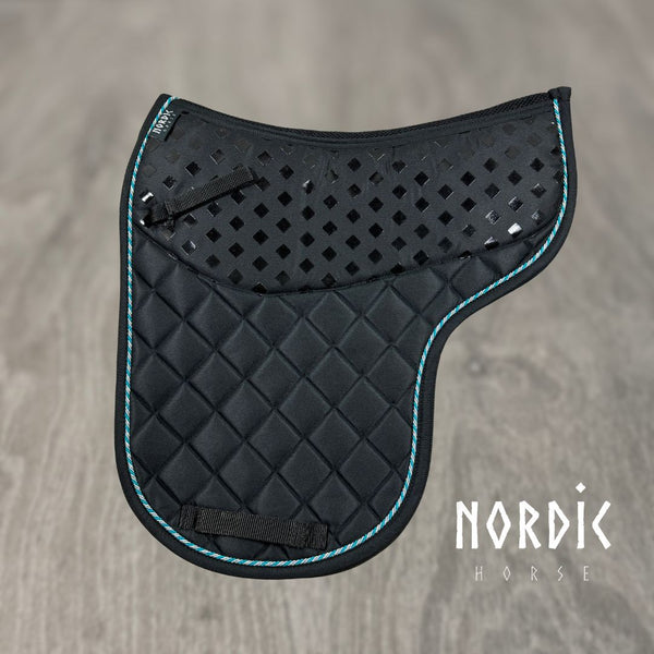 Nordic Horse sadelunderlag - Colour Mix tyrkis