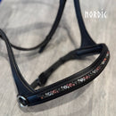Nordic Horse sidepull - Colour Mix Pink