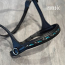 Nordic Horse sidepull - Colour Mix turkis