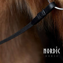 Nordic Horse sort biothantøjle med spænder