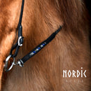 Nordic Horse supergrip tøjle - Colour mix Blå
