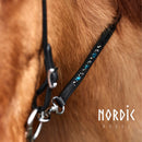 Nordic Horse supergrip tøjle - Colour mix Turkis