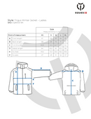 Eques Frigus vinter-ridejakke, sort - dame