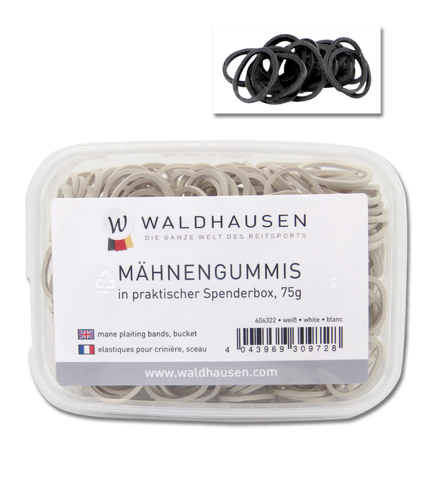 Waldhausen elastikker, sort