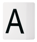 Bogstaver til ridebane 20 * 40 meter