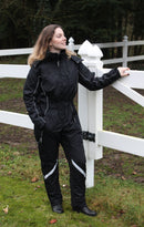 Campus rideheldragt, sort