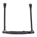 Eques hannoveransk næsebånd med hvide og sorte krystaller