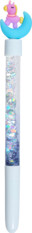 Equipage Kids Unicorn glitter-pen, turkis