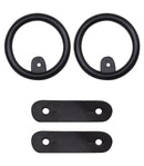 Waldhausen gummiringe + læderstropper til sikkerhedsstigbøjler